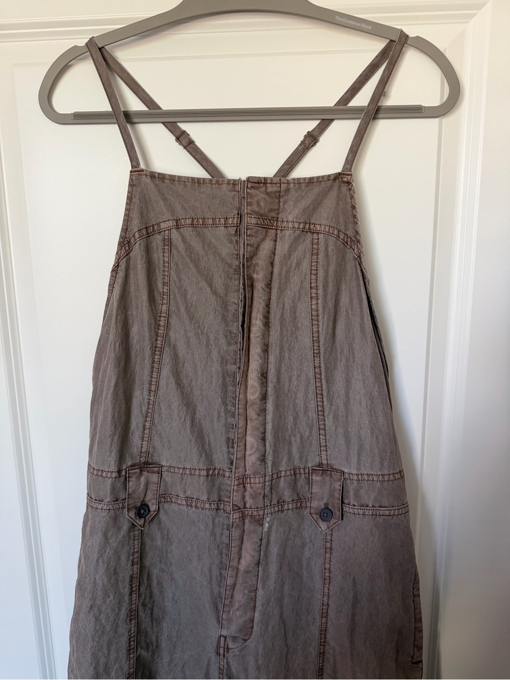Free People Barrel Sleeveless Jumpsuit in Brown - Picture 6 of 10